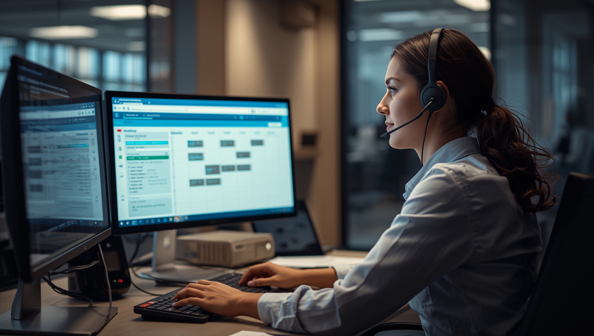 Real-time centralized scheduling system